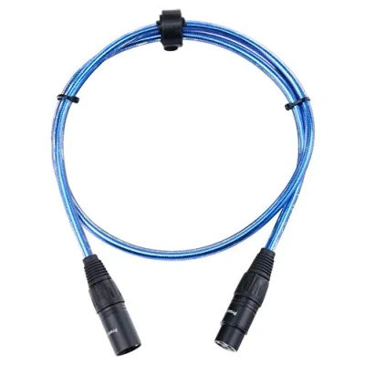 Obrázek Pronomic XLR 3 POL &gt; Male pol, konektor Handgeloetet, kyseliny A olejem, Kleštiny pro odlehčením tahu