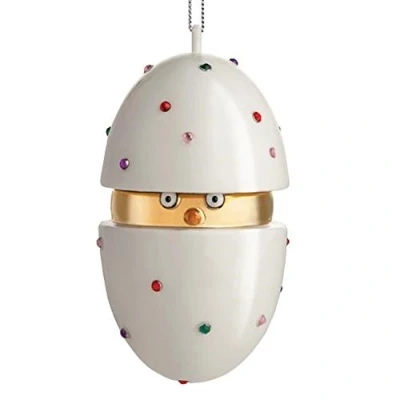 Obrázek Alessi MJ16 1 Piacere, Pulcino il Grande dekorační koule Porcelán. Ručně zdobená, vícebarevná, 5,60 x 9,50 cm