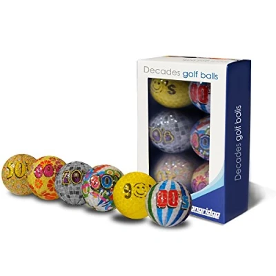 Obrázek Longridge Decades novinka golfové míčky (balení 6 ks) směs