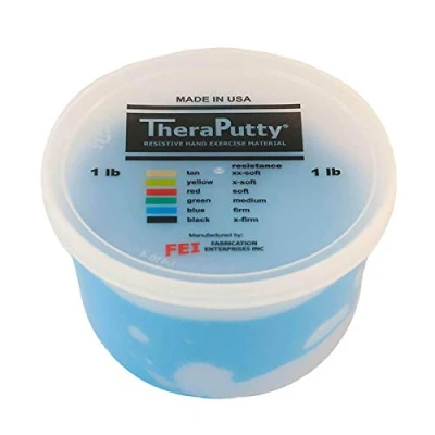 Obrázek CanDo Antimikrobiální modelovací hmota TheraPutty 450 g modrá (těžká)