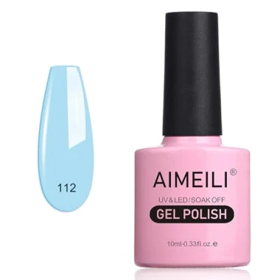 Obrázek AIMEILI UV LED gelový lak odstranitelný na nehty Gel Polish Ixia Viridiflora (112) 10 ml