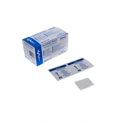 Obrázek Romed Alkoholové tampony 2vrstvé 65 x 30 mm alkohol 100 kusů