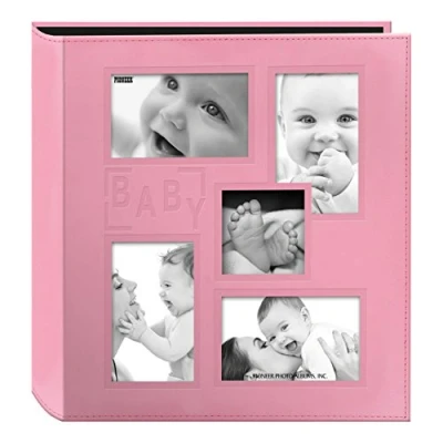 Obrázek Pioneer Photo Albums 5COL 240B Pink Fotoalbum, Kunststoff Kunstleder, Babyrosa