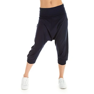Obrázek Winshape Dámské tréninkové kalhoty 3/4 harémové WBE7 UNISEX Dance Fitness Volný čas Sport
