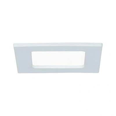 Obrázek Paulmann 92064 LED vestavný panel hranaté stropní svítidlo 6 W světlo 4000 K neutrální bílý IP44 s ochranou proti stříkající vodě včetně světelného zdroje