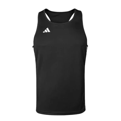 Obrázek adidas Pánské základní děrovačka Base Punch nátělník, bílá, velikost L (1 balení)