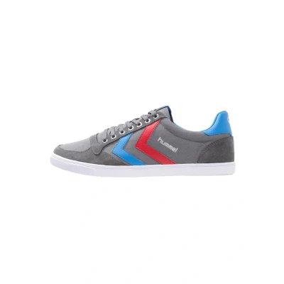 Obrázek Hummel Slimmer Stadil Tenisky, Velikost: 38, Castle rock/ribbon red/bril blue boty