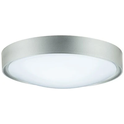 Obrázek Trio Leuchten LED stropní svítidlo 659011887 Clarimo, plast titanové barvy, stínidlo akrylové bílé, 18 W