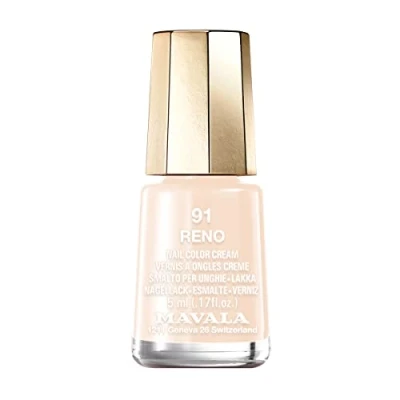 Obrázek MAVALA lak na nehty minicolors 91 Reno Nude Pink přírodní manikúru, smalt, 5 ml