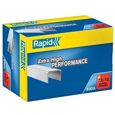 Obrázek Rapid 24890800 sponky 73/12 mm Super Strong, pozinkované, 5.000 kusů