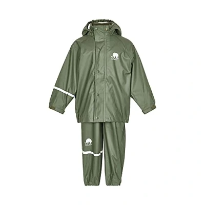 Obrázek CeLaVi Unisex Baby dvoudílná pláštěnka, Army grün (Army 988)