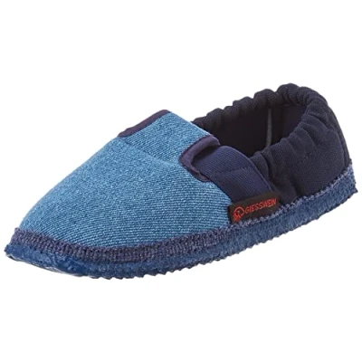 Obrázek GIESSWEIN Aichach unisex domácí obuv, Tmavé džíny.