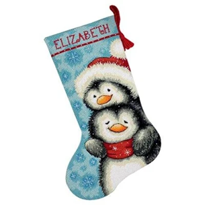 Obrázek Dimensions Sada jehlových polštářů, Hugging Penquins