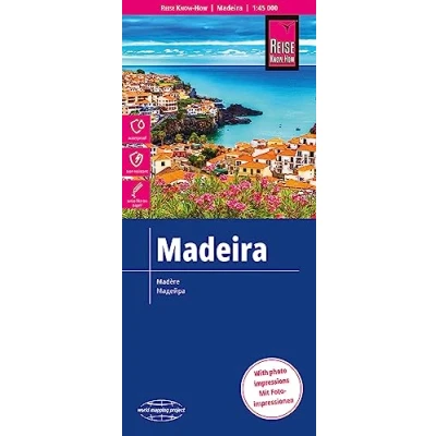 Obrázek Reise Know How Landkarte Madeira (1:45.000): reiß und wasserfest (world mapping project)