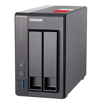 Obrázek QNAP TS 251+ 2G 2 Bay Desktop High Performance NAS Enclosure GB RAM, Intel Celeron 2.0 GHz Quad Core Processor, Black