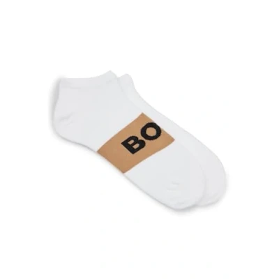 Obrázek BOSS Pánské ponožky do tenisek (balení 2 ks), Natural101.