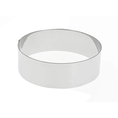 Obrázek de Buyer Kulatý dortový kroužek z ušlechtilé oceli průměr 6 cm, výška 4,5 cm 3989. 06