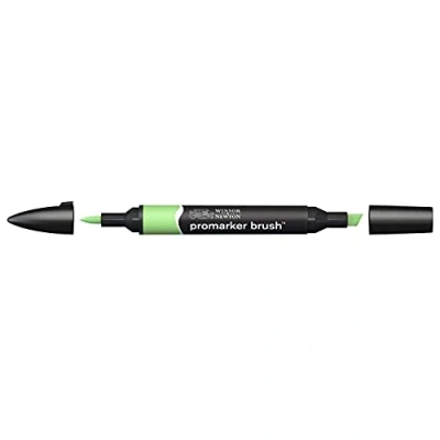 Obrázek Winsor &amp; Newton 0204210 BrushMarker (pro kresby, kaligrafii, design a rozložení, kreslení bez šmouh s klínem špičkou štětce) jablko