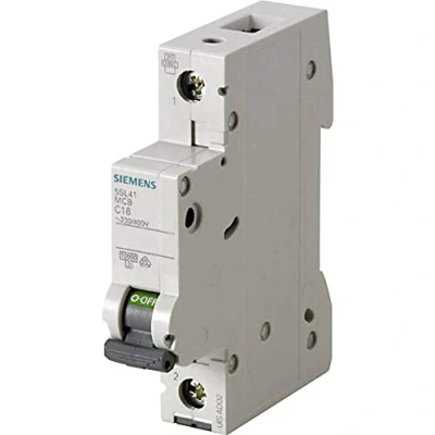 Obrázek Siemens 5sl4 jistič vedení 10 kA curva b 1 Polo 6 A 70 mm vícebarevný