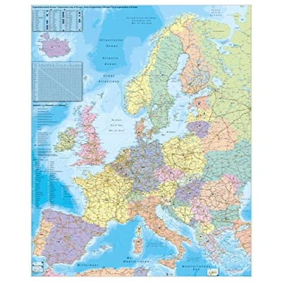 Obrázek Europa Organisationskarte
