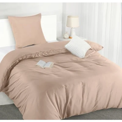 Obrázek Utopia Bedding Ložní prádlo 135 x 200 povlečení z mikrovlákna cm + 1 povlak na polštář 80 béžové