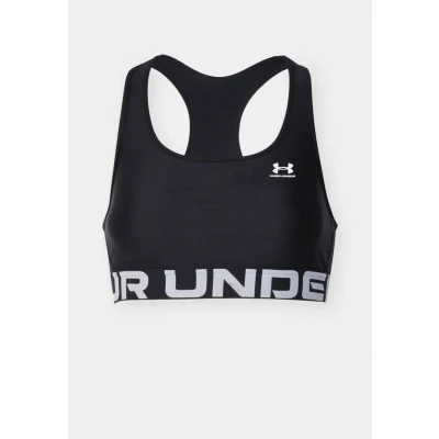 Obrázek Under Armour Authentics MID Branded Sportovní podprsenky se střední oporou, Ženy, Velikost: Small, Black/white