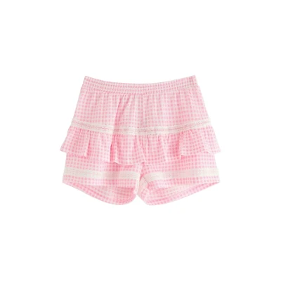 Obrázek Lindex WITH Flounce Šortky pro děti, Velikost: 158/164, Light pink