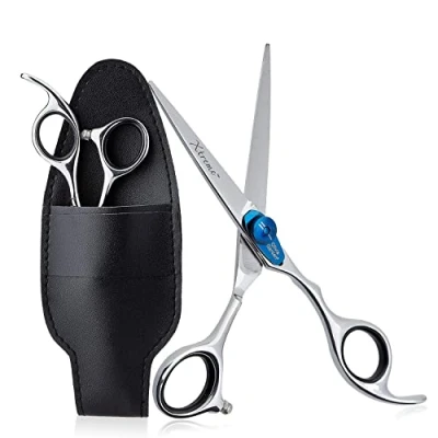 Obrázek Olivia Garden Xtreme 5. 75&quot; nůžky pro praváky ergonomická rukojeť, nastavitelné napětí, perfektní začátečníky a učně