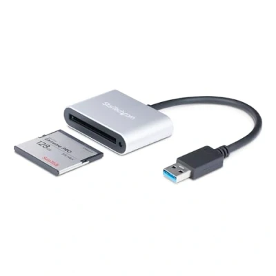 Obrázek StarTech.com USB 3.0 Kartenlesegerät für CFast 2.0 Karten betrieben UASP CF Kartenleser Mobiler Leser / Schreiber