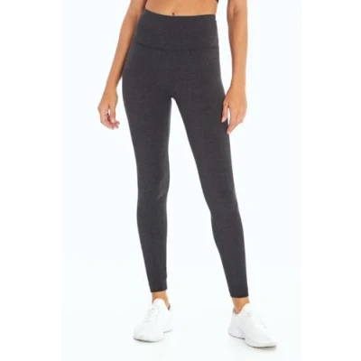 Obrázek Bally Total Fitness Damen Leggings mit hoher Taille, Bauchkontrolle, Anthrazit meliert, S