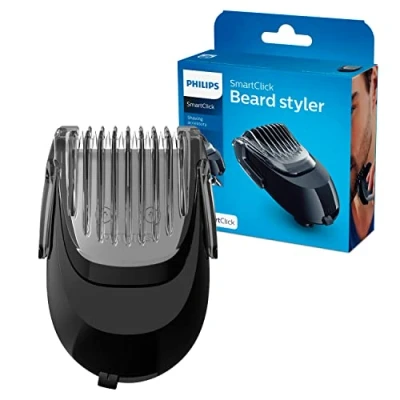 Obrázek Philips Click On Bartstyler Aufsatz RQ111/60 schwarz
