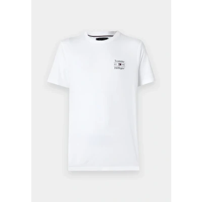 Obrázek Tommy Hilfiger Stack Triko s potiskem, Muži, Velikost: Medium, White