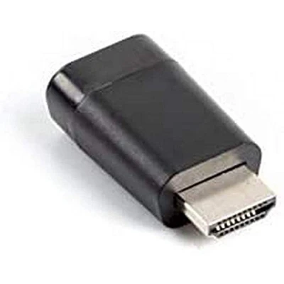 Obrázek Lanberg AD 0016 BK adaptér HDMI A konektor (1.4)&quot; na &quot;Vga (15pól) zdířka černý