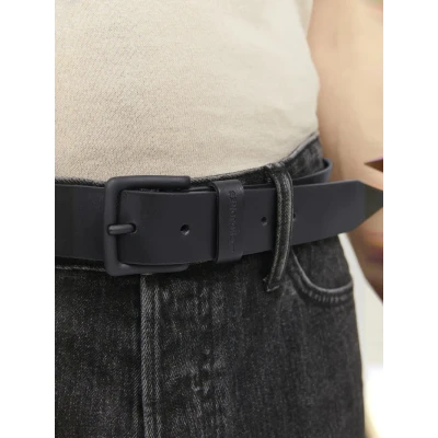 Obrázek Jack &amp; Jones Jacroma BELT Pásek, Muži, Velikost: 95, Black