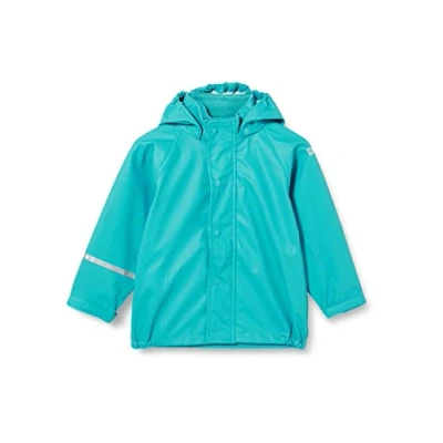 Obrázek CareTec Unisex dětská Rain Jacket Pu W/O Fleece bunda do deště, tyrkysová (968)