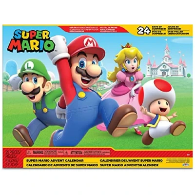 Obrázek Adventní kalendář Nintendo Super Mario se Zlatým Mariem a Bullet Billem