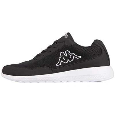 Obrázek Kappa Unisex Follow XL tenisky pro dospělé, Černá Black White 1110, 37 eu