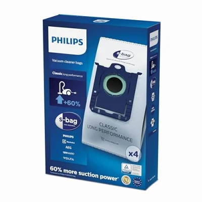 Obrázek Philips FC8021 / 03 S Bag jednorázové sáčky na prach pro vysavače válce (4 balení)