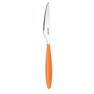 Obrázek Guzzini Feeling, steakový nůž oranžový lesk, 22,5 cm 23001045