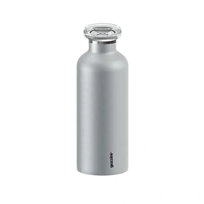 Obrázek Guzzini On The Go, ENERGY Thermosflasche, Trinkflasche Edelstahl Silber, Ø 7,3x h21,2 cm 500 cc 11670063