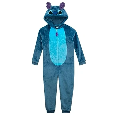 Obrázek Disney Stitch Onesie Lilo and dívky pyžama pro dívky, modrá