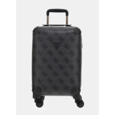 Obrázek Cestovní kufr GUESS B8688983 coal logo M 53x32x22 cm, 32 l