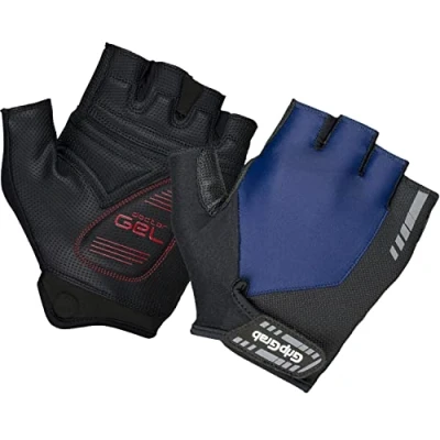 Obrázek GripGrab ProGel 4 mm DoctorGel Polstrování rukavice bez prstů na kolo Léto Cyklistické Poloprsty Gel Cyklistika