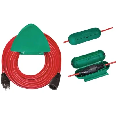 Obrázek Brennenstuhl 1167541 Kunststoff Verlängerungskabel, 40m rot