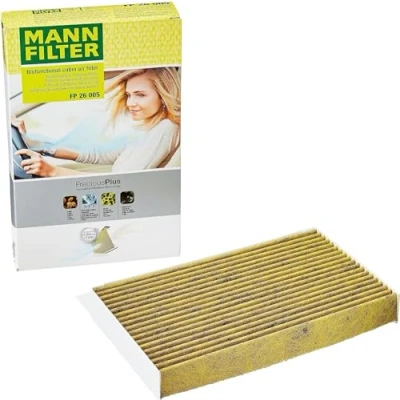 Obrázek MANN FILTER FP 26 005 Innenraumfilter FreciousPlus Biofunktionaler Pollenfilter Für PKW