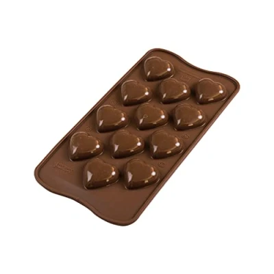 Obrázek Silikomart 199387 3D Pralinenform Herz 12er Form