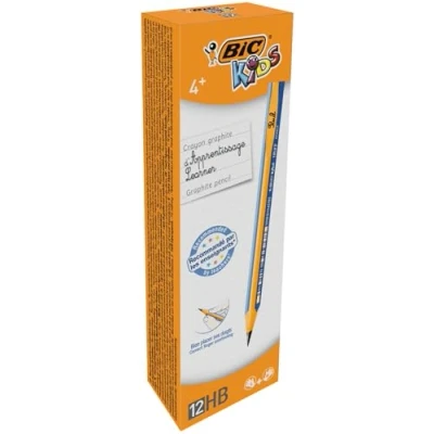 Obrázek BIC Kids 100263 tužky pro začátečníky, 12 kusů, modré