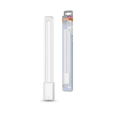 Obrázek OSRAM Dulux LED pro patici 2G11, matný vzhled, studená bílá (4000 K), 1500 lumenů, náhrada za běžné 24W světelné zdroje, nestmívatelné, balení 1 ks