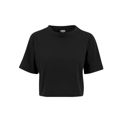 Obrázek Urban Classics Ladies Short Oversized TEE Jednoduché tričko, Ženy, Velikost: XL, Black