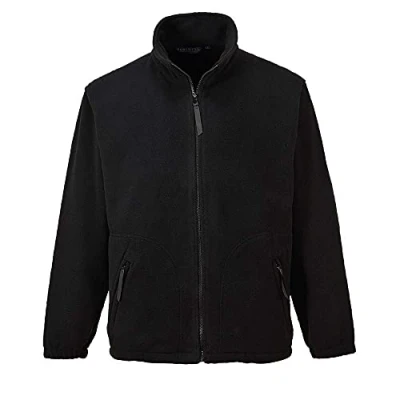 Obrázek Portwest Argyll teplá fleecová bunda, velikost: 4XL, barva: černá, F400BKR4XL